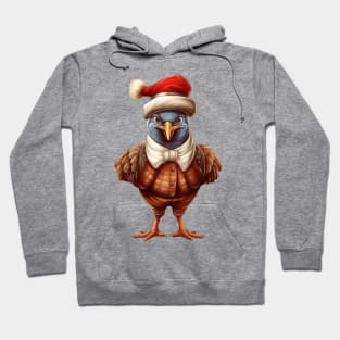 Vintage Christmas Turkey Hoodie